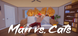 Man vs. Cats banner