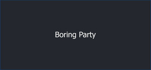 BoringParty banner