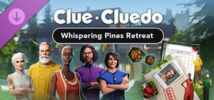 Clue/Cluedo: Whispering Pines Retreat Crime Scene banner