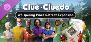 Clue/Cluedo: Whispering Pines Retreat Crime Scene banner