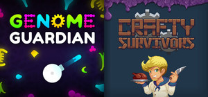 🧬 Genome Guardian × Crafty Survivors 👨‍🍳: Survival Roguelikes banner