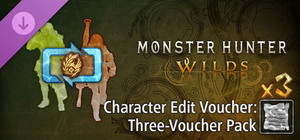 Monster Hunter Wilds - Character Edit Voucher: Three-Voucher Pack banner