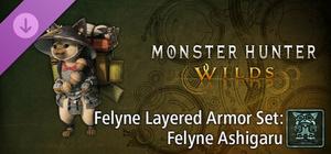Monster Hunter Wilds - Felyne Layered Armor Set: Felyne Ashigaru banner