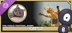 Pixel Puzzles Traditional Jigsaws Pack: Cats 2 banner