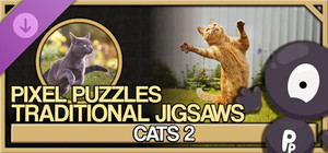 Pixel Puzzles Traditional Jigsaws Pack: Cats 2 banner