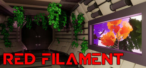 Red Filament banner