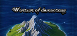 Warrior of democracy banner