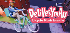 Deliveryman bicycle Music bundle banner