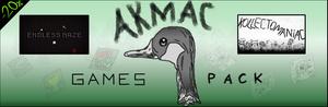 The Akmac Game Pack banner