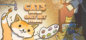 Cats Visiting Cozy Art Studios banner
