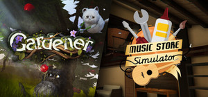 Music Store and Gardener banner