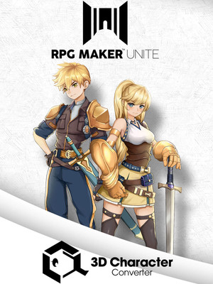RPG MAKER UNITE + RPG Maker 3D Character Converter Bundle banner