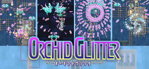 Orchid Glitter banner