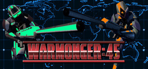 WARMONGER:45 banner