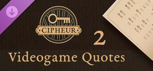 Cipheur - Videogame Quotes 2 banner