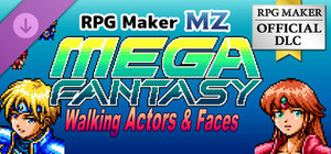 RPG Maker MZ - MEGA FANTASY Walking Actors and Faces banner