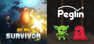 Peglin & Deep Rock Galactic: Survivor banner