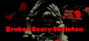 Broken Scary Skeleton banner