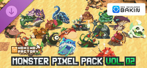 RPG Developer Bakin Mokemo Factory MONSTER PIXEL PACK Vol.2 banner