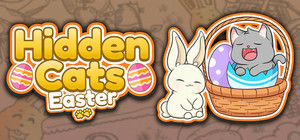 Hidden Cats - Easter banner