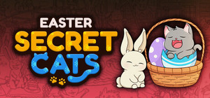 Hidden Cats - Easter banner