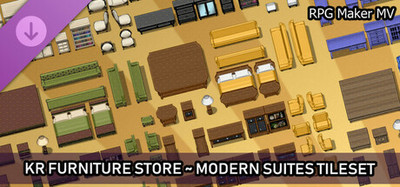 RPG Maker MV - KR Furniture Store - Modern Suites Tileset