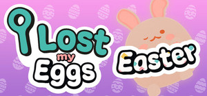I Lost my Eggs: Easter banner
