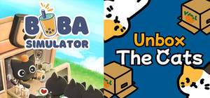 Boba Simulator + Unbox The Cats banner
