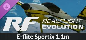 RealFlight Evolution - E-flite Sportix 1.1m banner