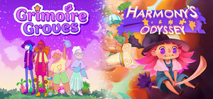 Cozy Adventures: Harmony's Odyssey x Grimoire Groves banner