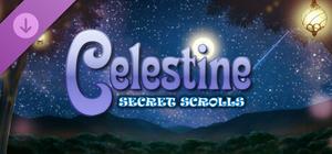 Celestine SECRET SCROLLS banner