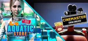 Cinemaster and Aquatic Store banner