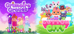 Cozy & Cute Creatures: Button City x Grimoire Groves banner