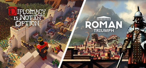 Diplomacy in Not an Option & Roman Triumph banner
