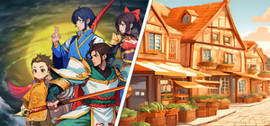 Three Kingdoms X Old Market Simulator banner