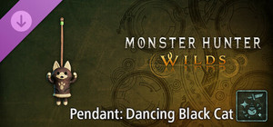 Monster Hunter Wilds - Pendant: Dancing Black Cat banner