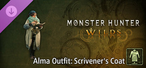 Monster Hunter Wilds - Alma Outfit: Scrivener's Coat banner