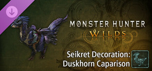 Monster Hunter Wilds - Seikret Decoration: Duskhorn Caparison banner