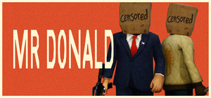 MR DONALD banner