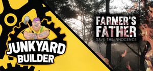 Junkyard Builder and Farmer's Father banner