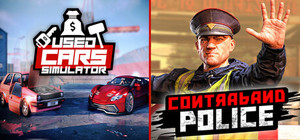 Used Cars Simulator and Contraband Police banner