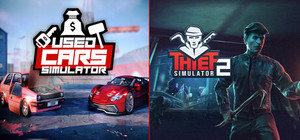 Used Cars Simulator and Thief Simulator 2 banner