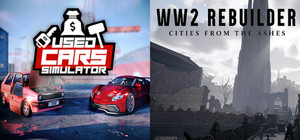 Used Cars Simulator and WW2 Rebuilder banner