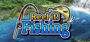 Reel it! Fishing banner