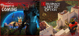 Diplomacy is Not an Option + Night is Coming banner