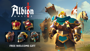 Albion Online Free Welcome Gift banner