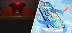 Do Not Press The Button & Mad Smartphone Tycoon banner