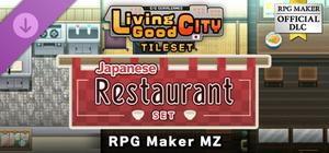 RPG Maker MZ - SERIALGAMES LivingGoodCity TILESET Japanese Restaurant SET banner