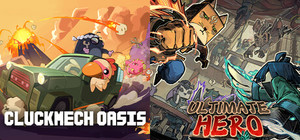 Cluckmech Oasis + Ultimate Hero banner