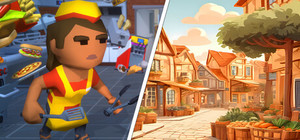 Old Market Simulator & Kitchen Wars banner